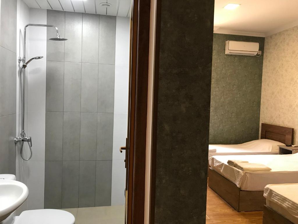 Koupelna v ubytování Kamar Hotel Ijevan