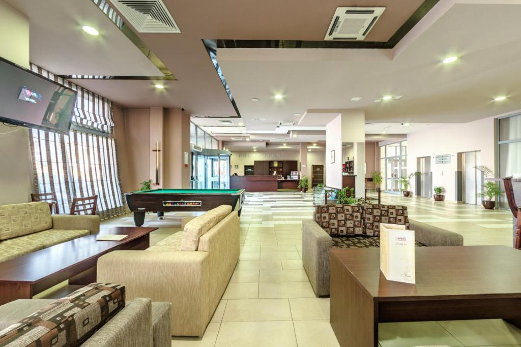 Posezení v ubytování Hotel Arena