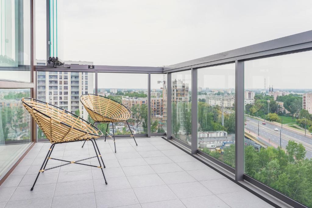 Balkón nebo terasa v ubytování Novis Apartments Panorama View