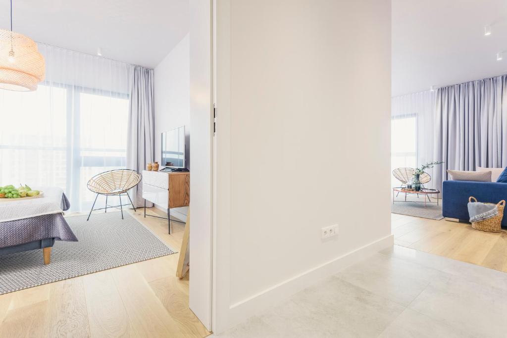 Posezení v ubytování Novis Apartments Panorama View