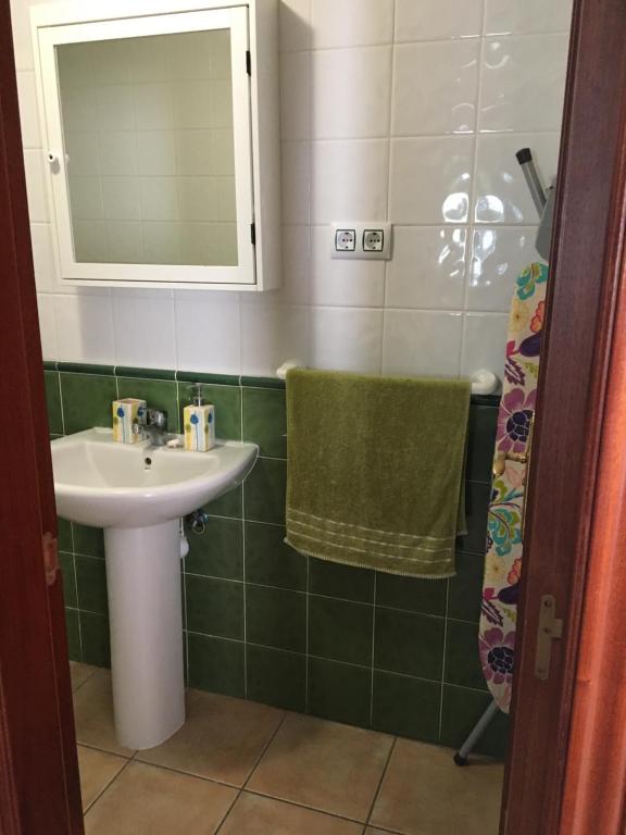 Koupelna v ubytování Apartamento Gaudia