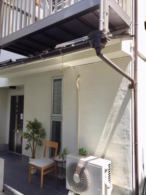 Rõdu või terrass majutusasutuses Tokaichi inn 一軒家貸切