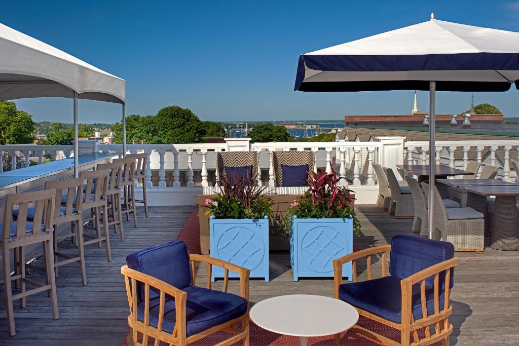 Balkón nebo terasa v ubytování Hotel Viking