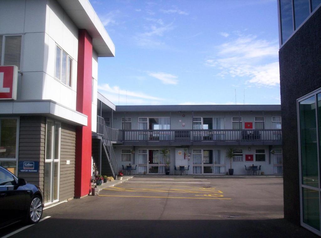 Budova, kde se motel nachází
