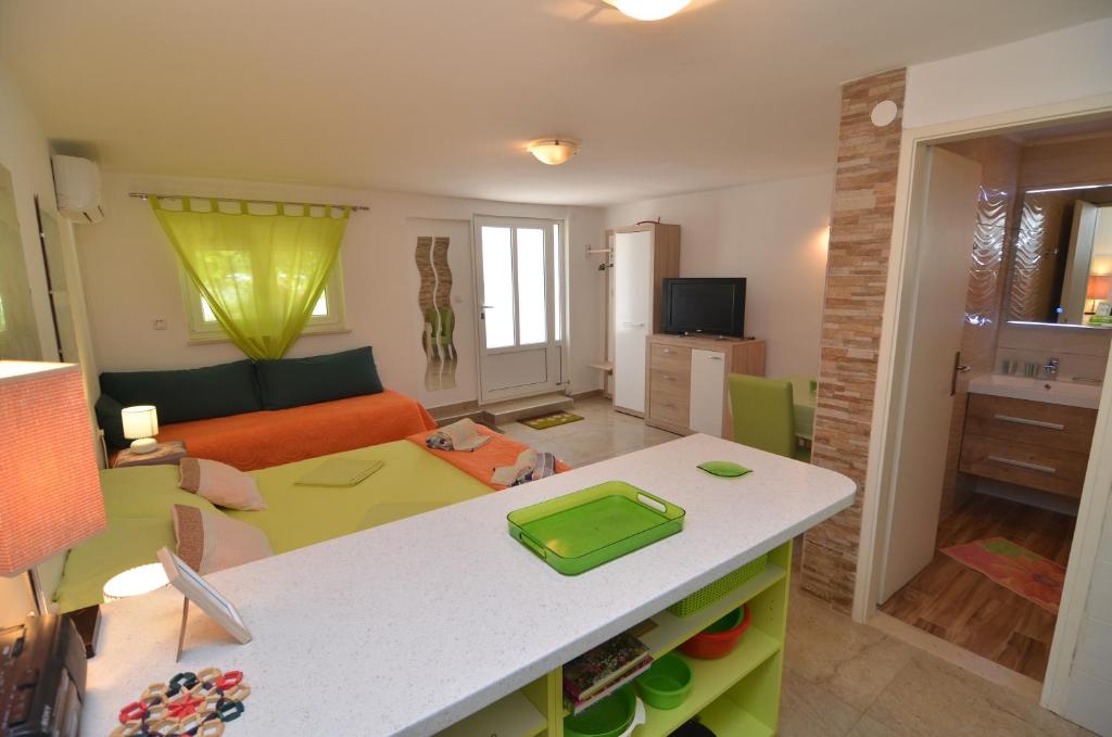 Posteľ alebo postele v izbe v ubytovaní Apartments Zia