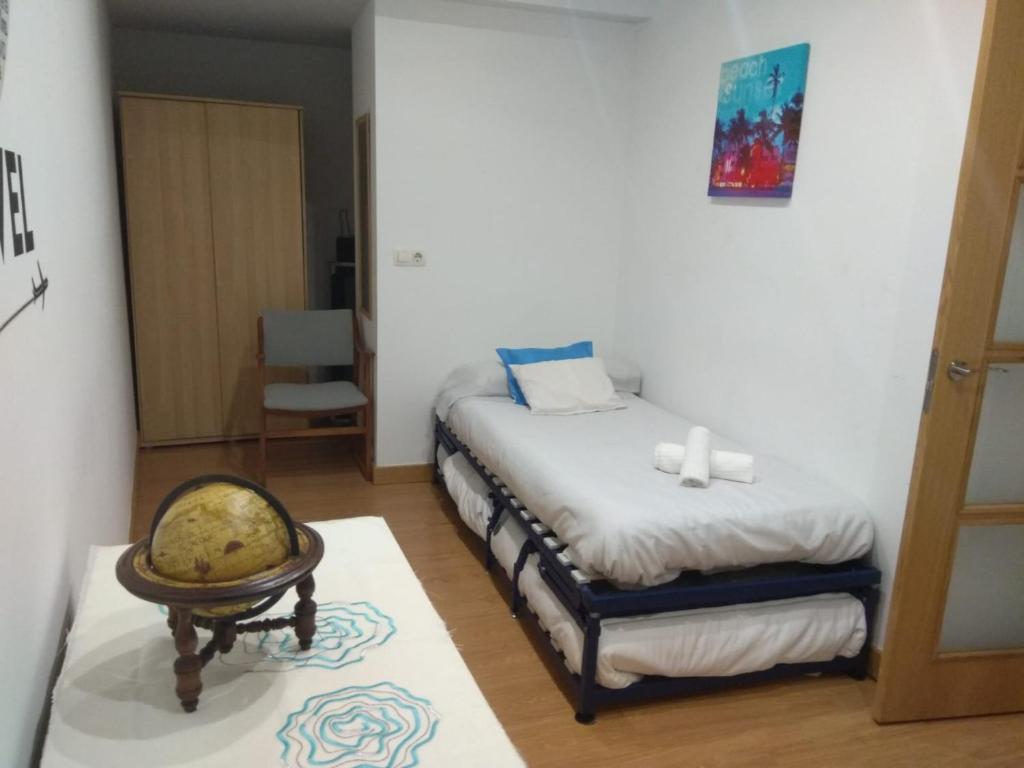 Postel nebo postele na pokoji v ubytování Apartamento Gabierrota
