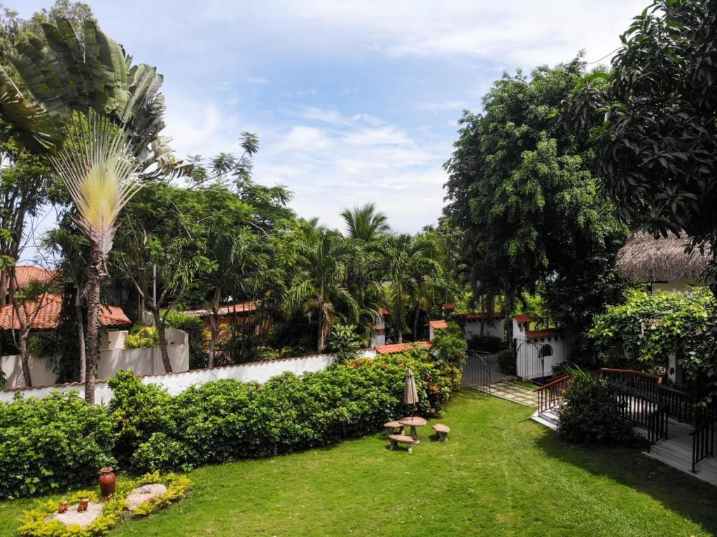 Zahrada ubytování Casa Guardia Panama