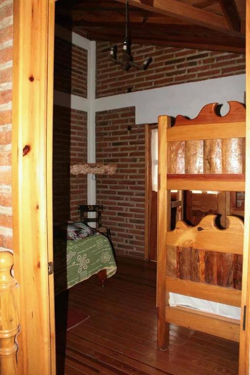 Postel nebo postele na pokoji v ubytování Posada de Los Reyes