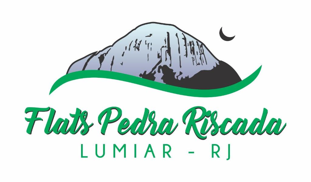 ein Logo für die Flits peña in der Unterkunft Flats Pedra Riscada in Lumiar