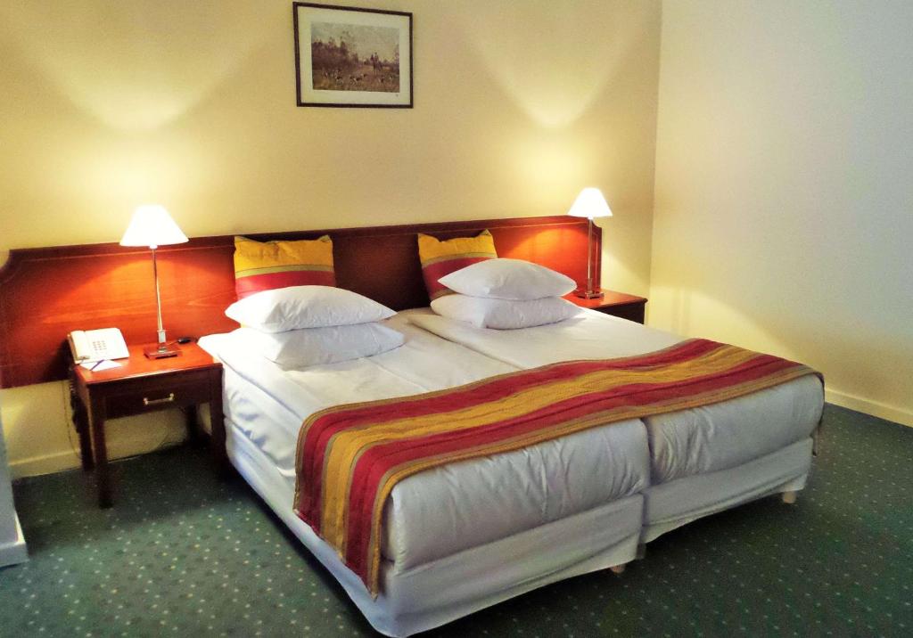Postel nebo postele na pokoji v ubytování Best Western Plus Park Hotel Brussels