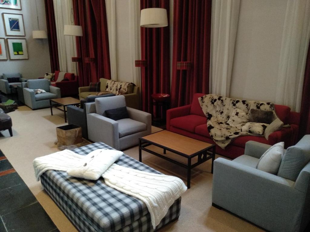 Posezení v ubytování Parador de Artíes