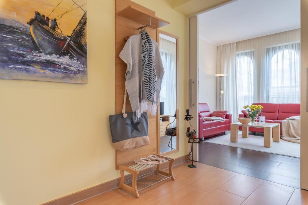 Posezení v ubytování Villa Deichgraf