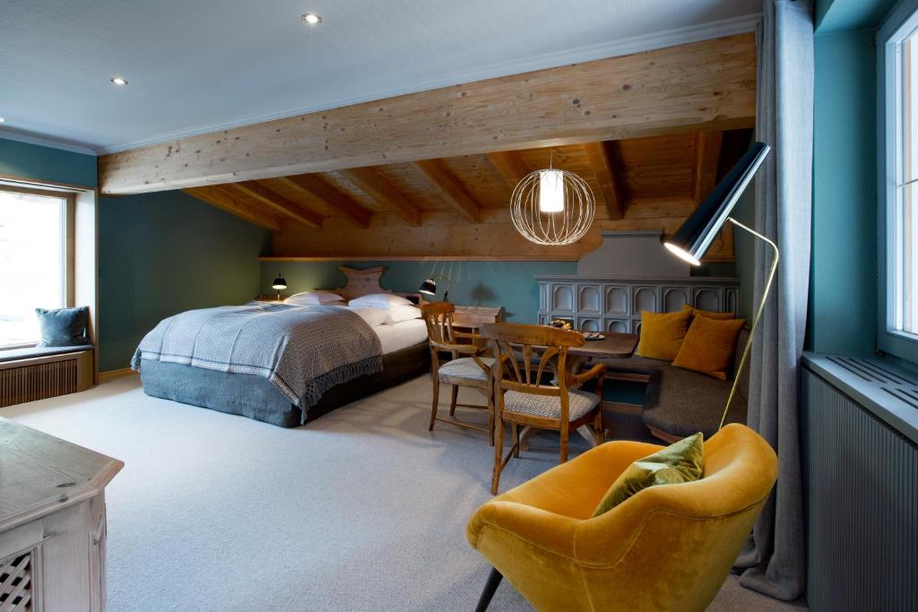 Voodi või voodid majutusasutuse Hotel Berghof toas