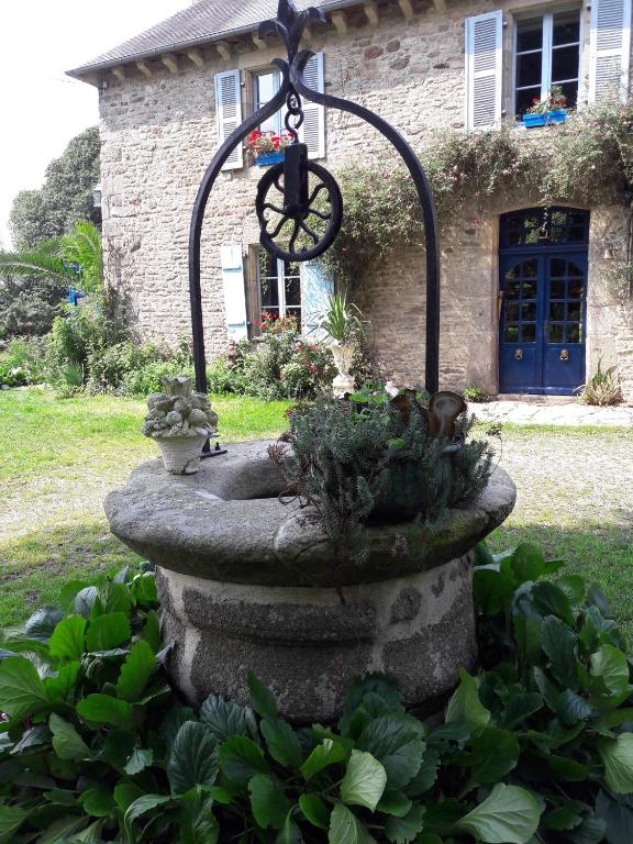 Zahrada ubytování Manoir de la Peignie