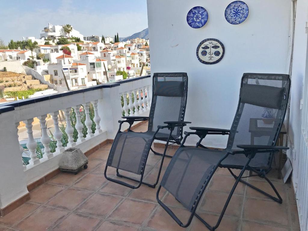 Balkón nebo terasa v ubytování Apartment Burriana