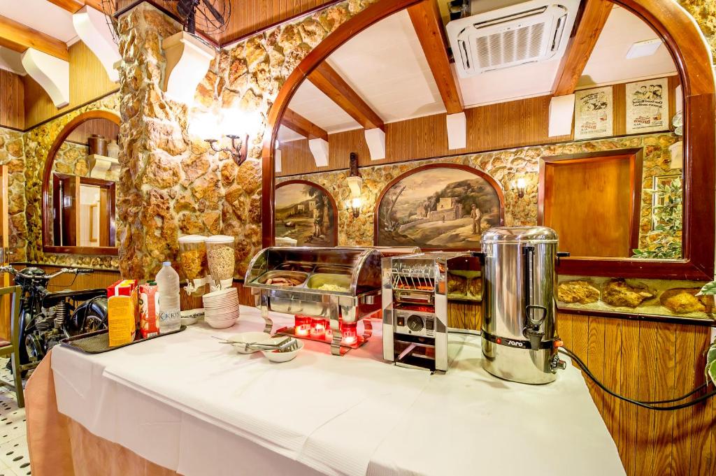 Příslušenství pro přípravu čaje a kávy v ubytování Electra Guesthouse