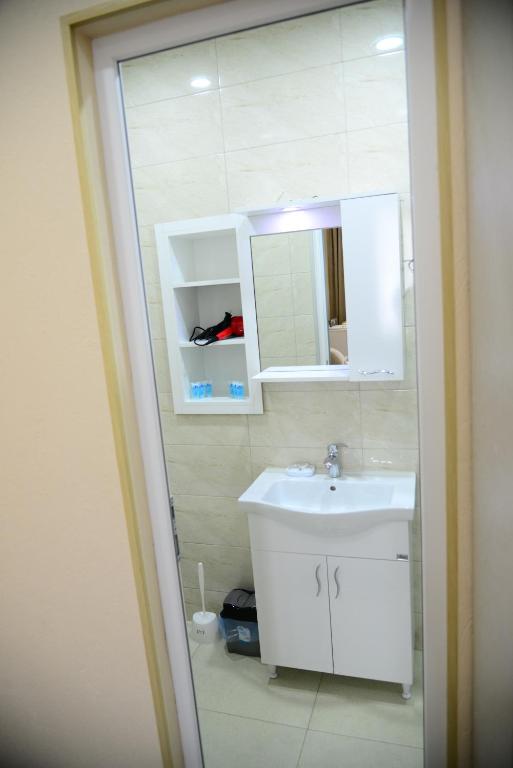 Koupelna v ubytování Hotel New Avlabari