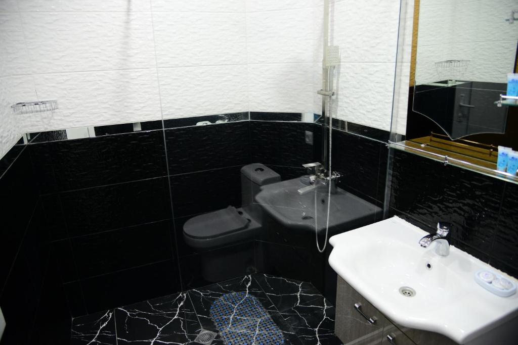 Koupelna v ubytování Hotel New Avlabari