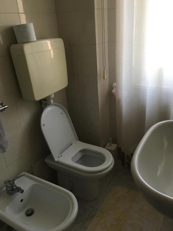 Koupelna v ubytování Appartamento luminoso