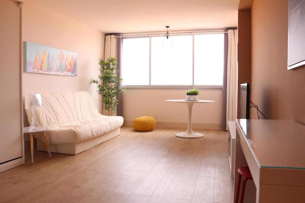 Posezení v ubytování Studio Palavas proche plage