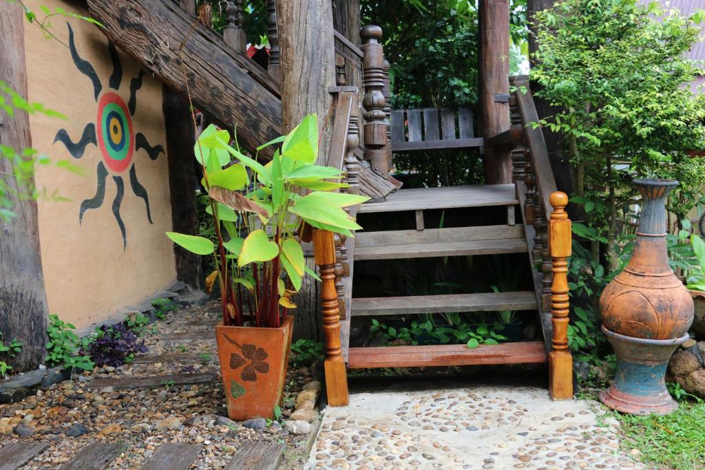 Zahrada ubytování UP2U Guesthouse