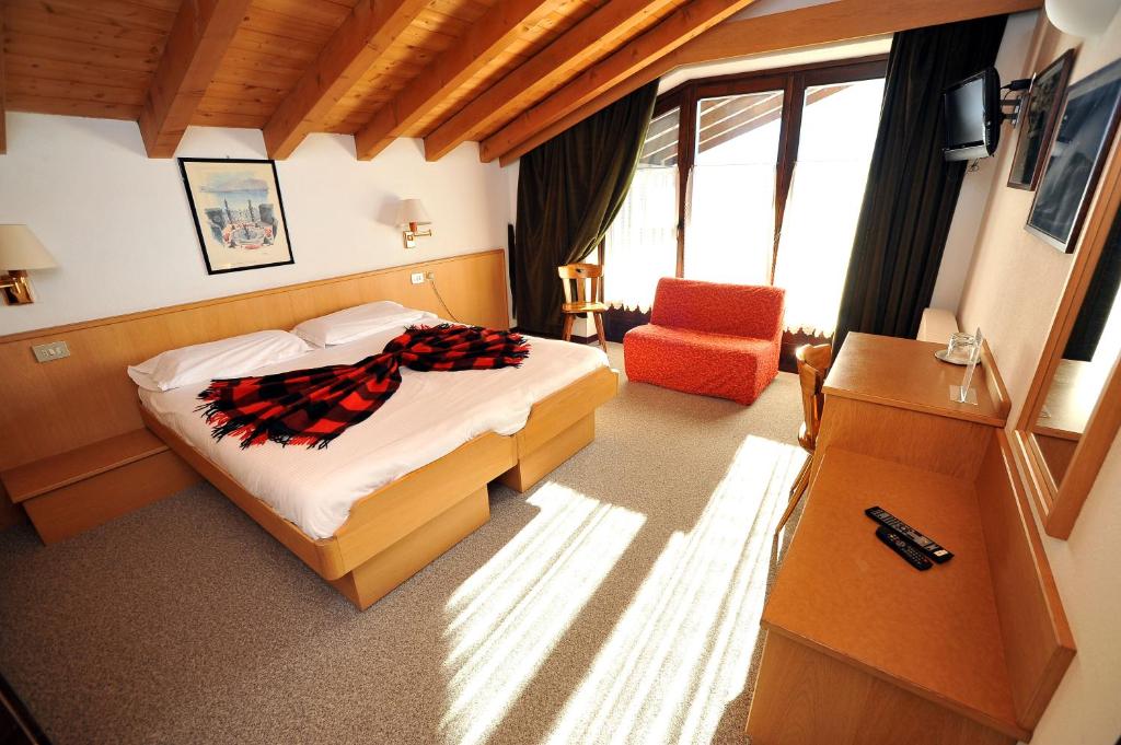 Postel nebo postele na pokoji v ubytování Hotel Derby
