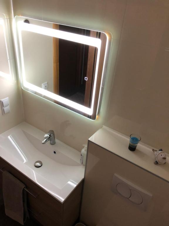 Kúpeľňa v ubytovaní Harmony VIR Luxuriös ausgestattete Ferienwohnung mit 65m2