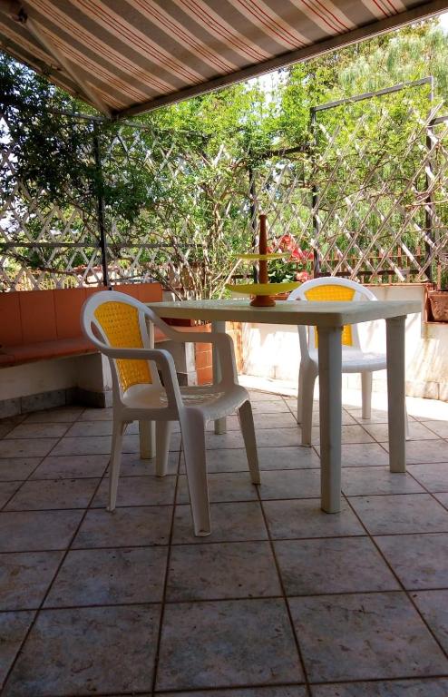 Balkón nebo terasa v ubytování Aessebenessere Casavacanza