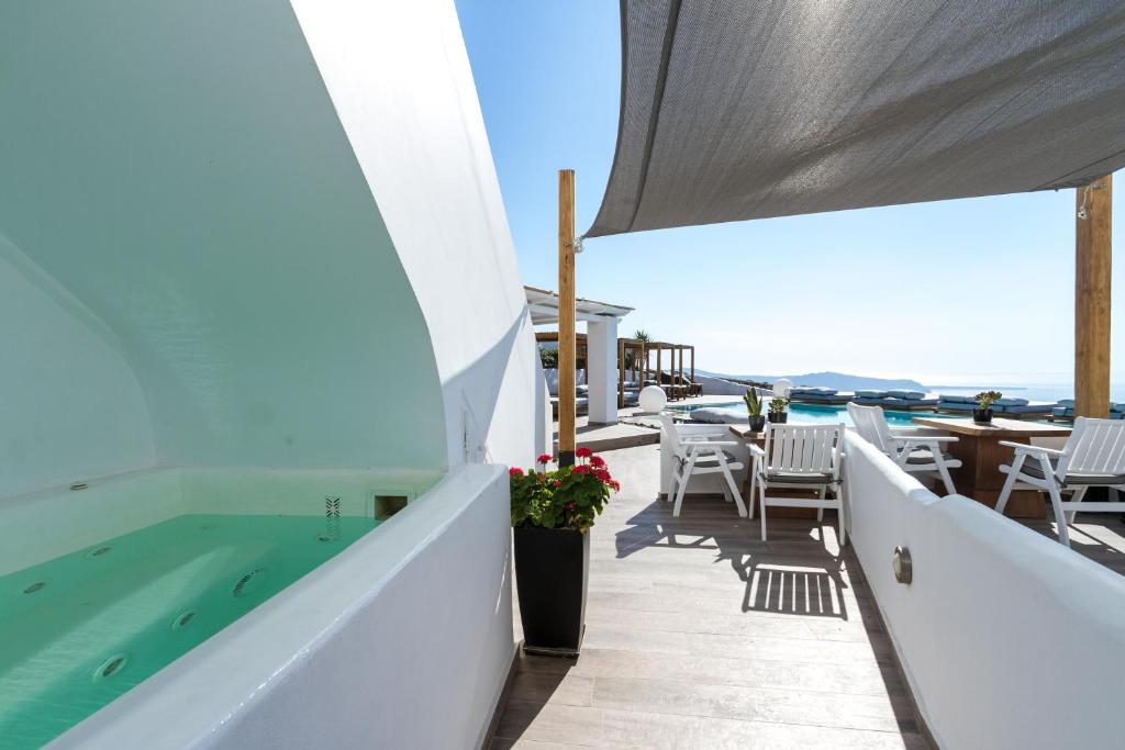 Balkón nebo terasa v ubytování Amaze Suites