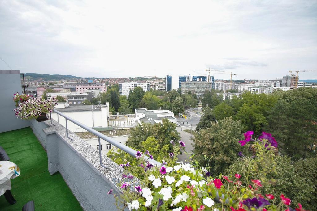 Apartman Penthaus u strogom centru Banja Luke - Apartment With Terrace