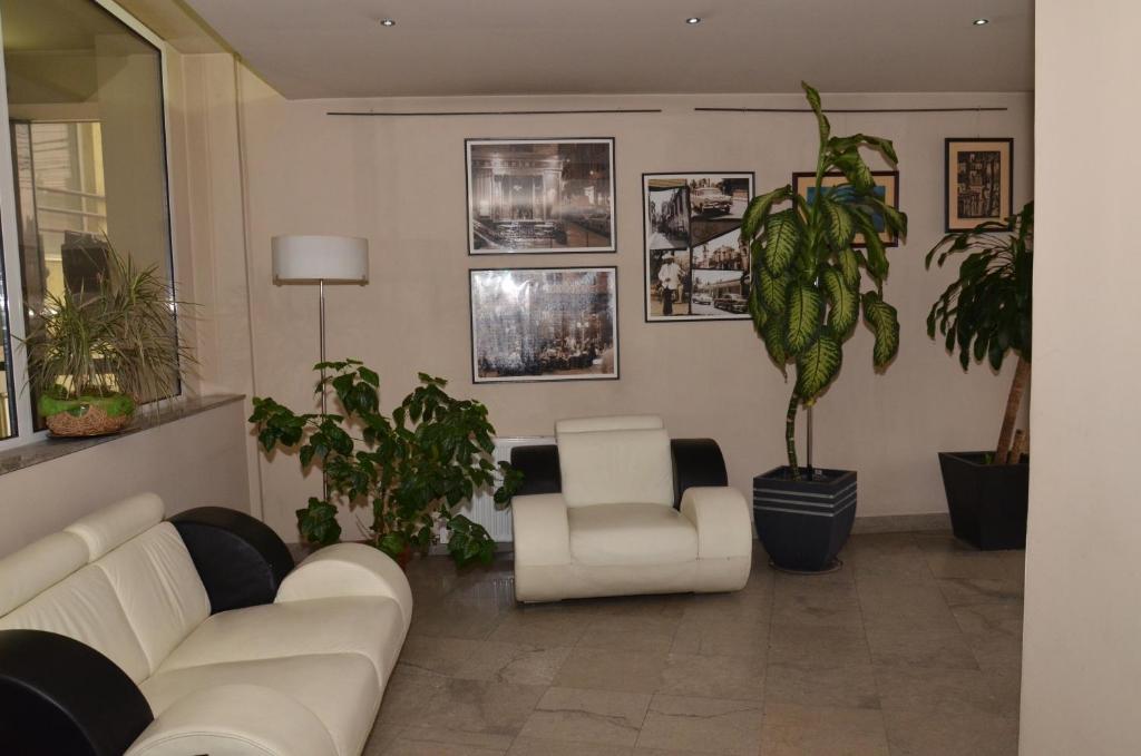 Posezení v ubytování Hotel Seven