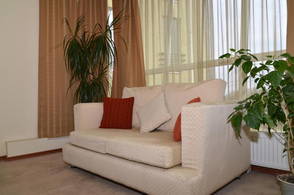 Posezení v ubytování Hotel Seven
