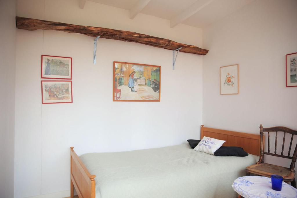 Postel nebo postele na pokoji v ubytování Mormors Bakeri – B&B