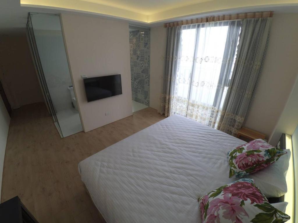 Postel nebo postele na pokoji v ubytování ING Spa B&B