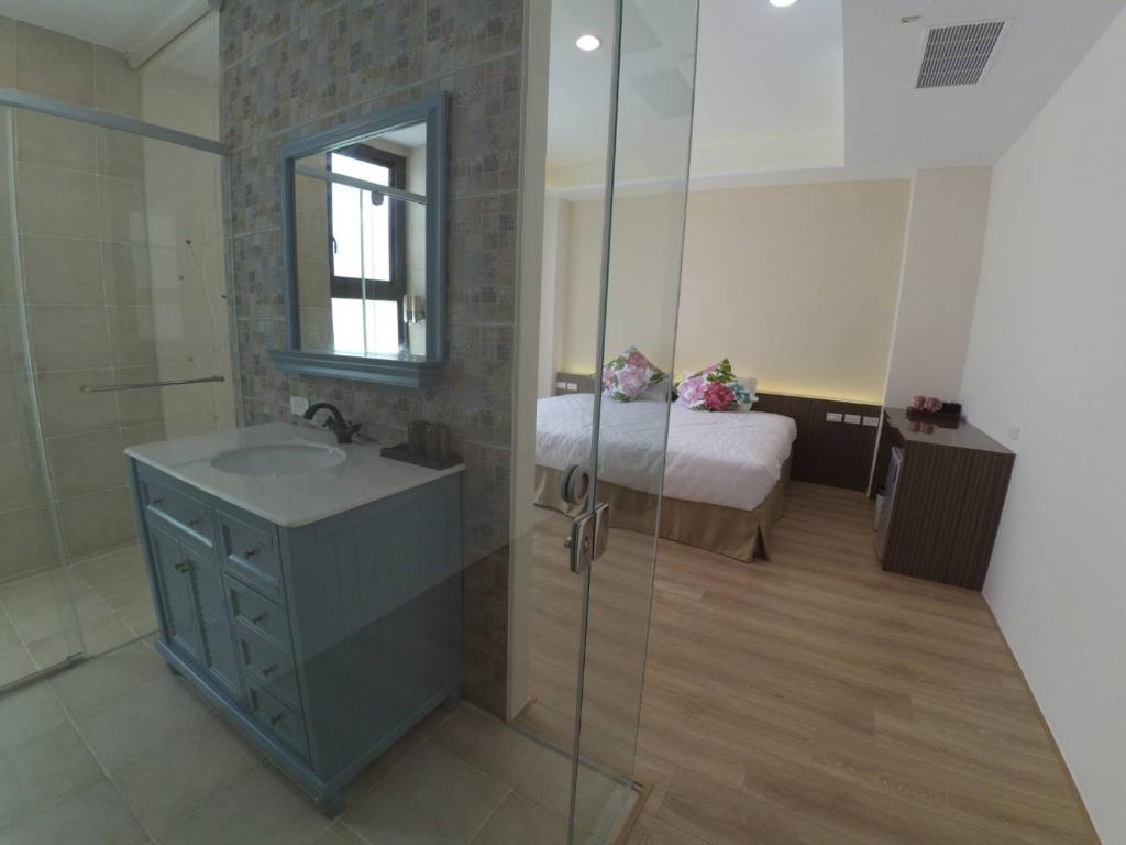Postel nebo postele na pokoji v ubytování ING Spa B&B