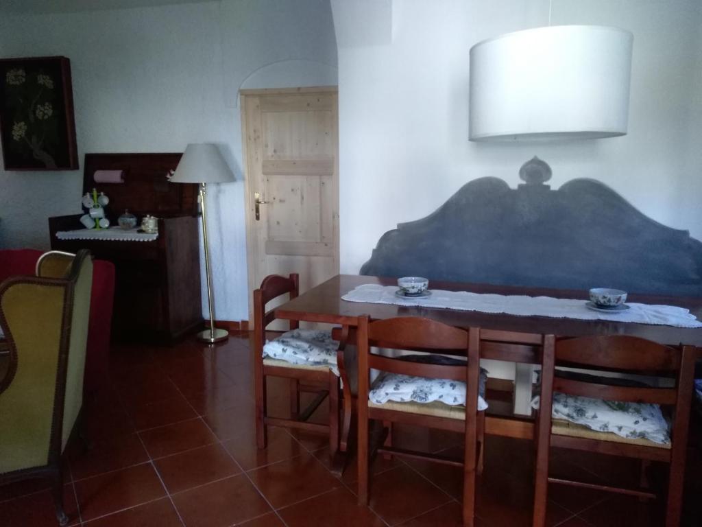 Posezení v ubytování Cà du Frà
