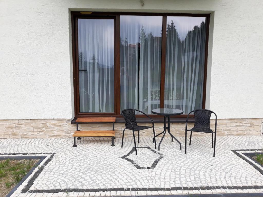 Balkón alebo terasa v ubytovaní Apartamenty Pod Skrzycznem
