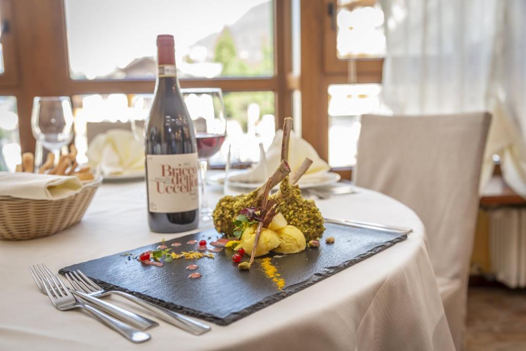 Nápoje v ubytování Hotel Relais Des Alpes