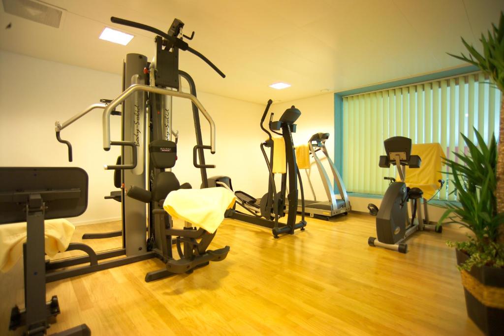 Fitness centrum a/nebo fitness zařízení v ubytování Hapimag Resort Ascona