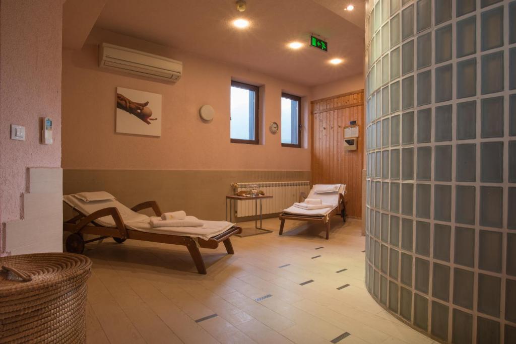 Posezení v ubytování Boutique Hotel Uniqato