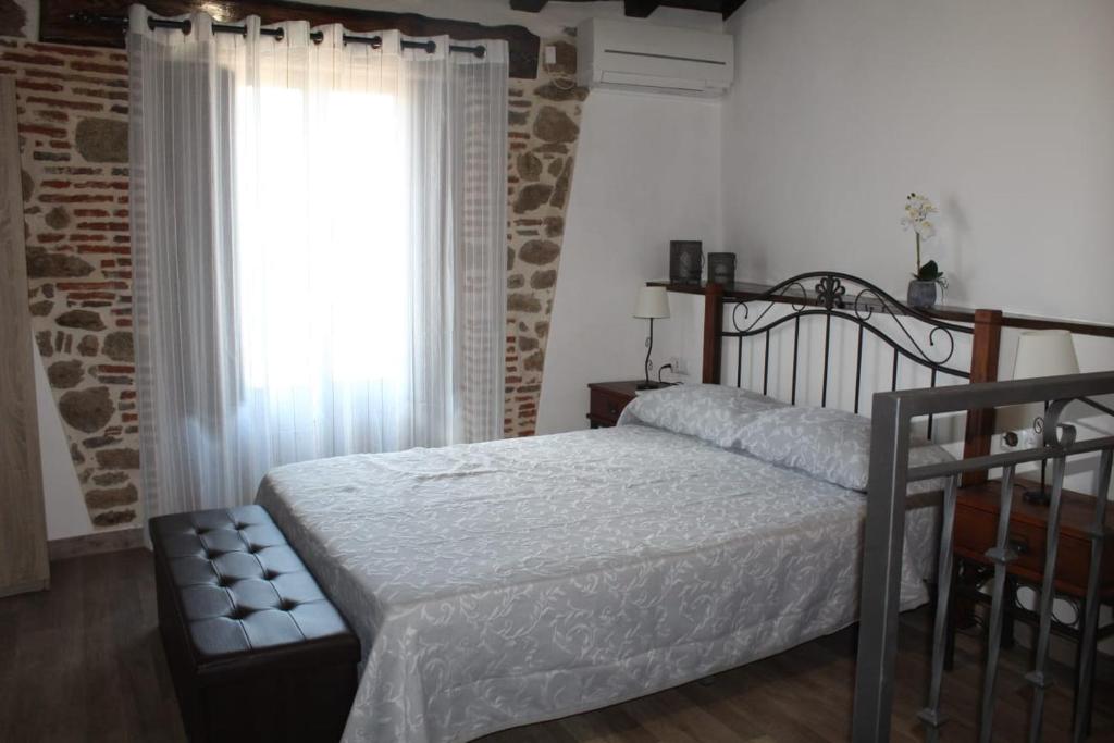 Katil atau katil-katil dalam bilik di El Nidito de Fermoselle