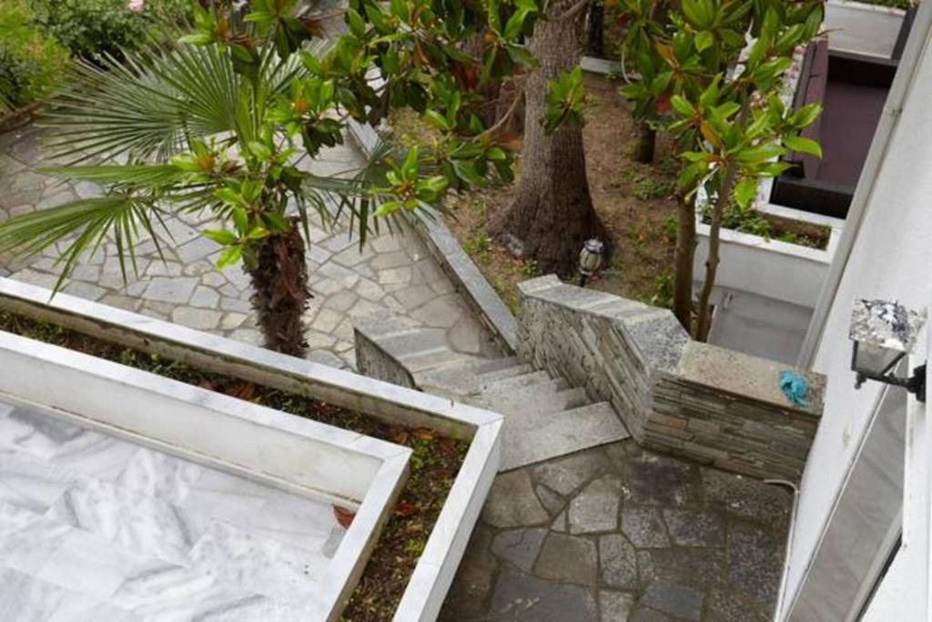 Balkón nebo terasa v ubytování Sea Side Villa
