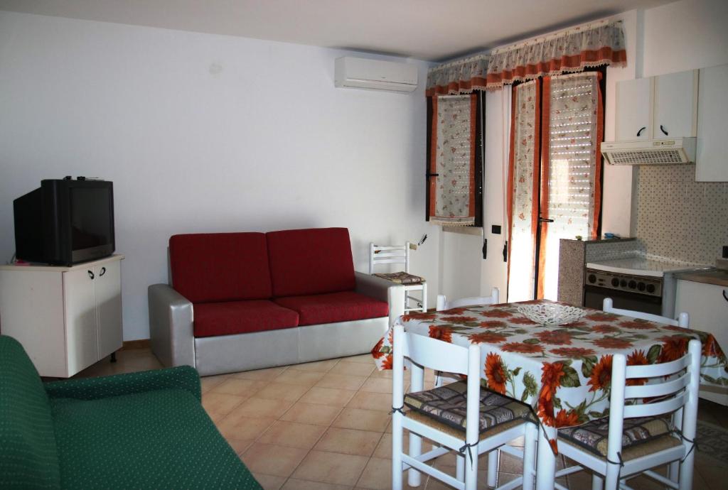 A kitchen or kitchenette at Edificio Cannizzo