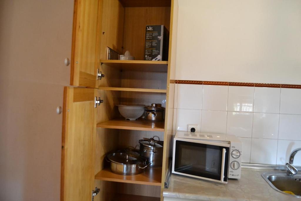 A kitchen or kitchenette at Amanecer en Campos