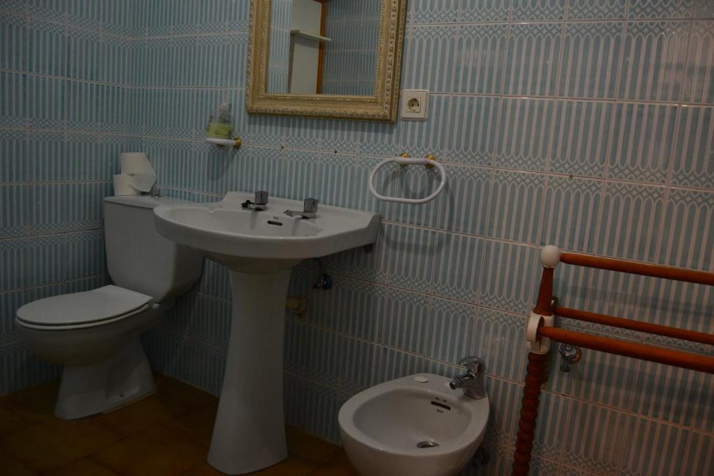 A bathroom at Amanecer en Campos