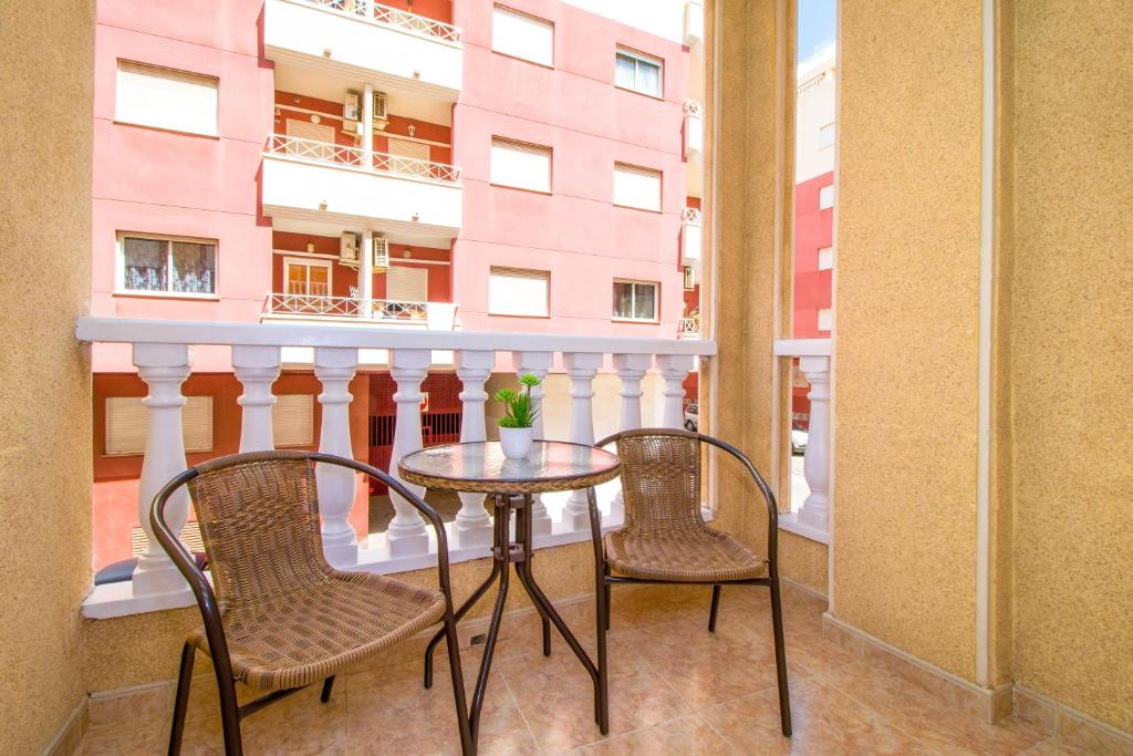 Balkón alebo terasa v ubytovaní Jose Hurtado Apartamento