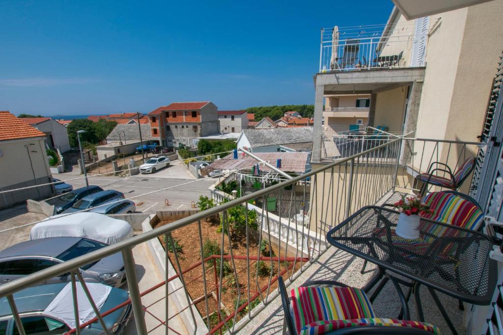 Balkón alebo terasa v ubytovaní Apartment Stane