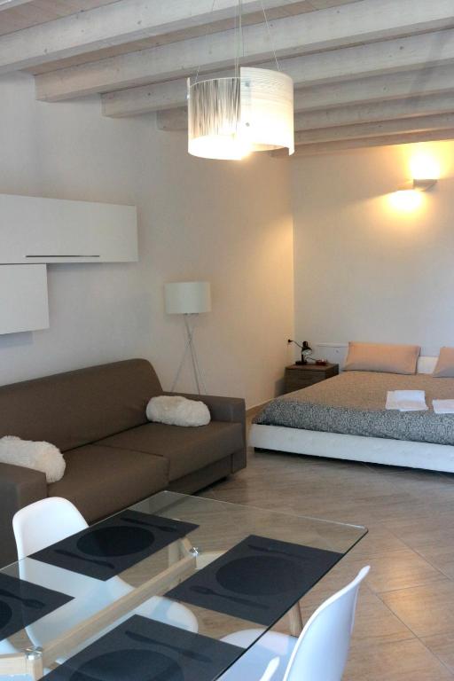 Posezení v ubytování Paradeisos Residence Sas