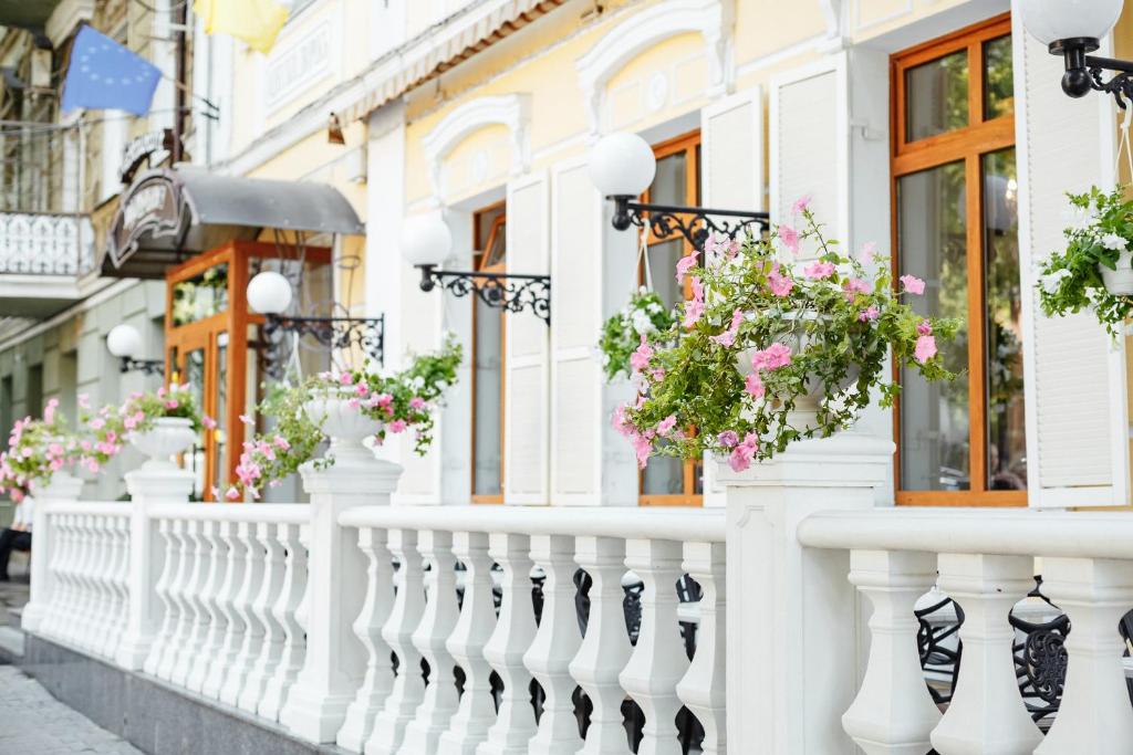 Balkón nebo terasa v ubytování Residence Odesskij Dvorik