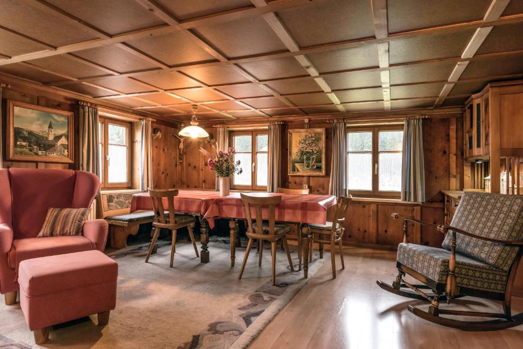 Posezení v ubytování Haus Ganahl Klostertal